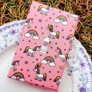 🦄 Unicorns Stars Hearts Rainbow Switch Decoupage